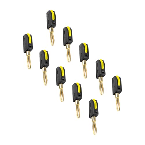 10pcs Effiziente 32A 4mm Bananenstopfen Lötlose Schnellverbindungen 4mm Banane 32A Hochstrom Für Elektrische Werkzeug Messingkontakt 10pcs Effiziente 32A 4mm Bananenstopfen Lötlose Schnellverbindungen 4mm Banane 32A Hochstrom Für Elektrische Werkzeug Messingkontakt von GKYQVE