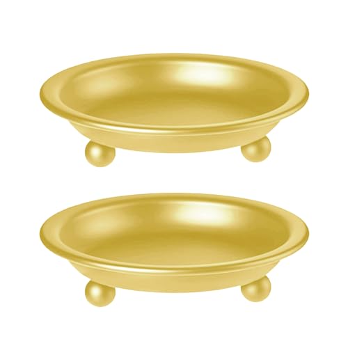 2 Piece Iron Display Tablett Einfache Reinigung Klassischer Runde Säulenhalter Platte Hochzeit Mittelstücke Dekoration Multi Use Tablett 2 Piece Iron Display Tablett Einfache Reinigung Klassischer Runde Säulenhalter Platte Hochzeit Mittelstücke Dekoration Multi Use Tablett von GKYQVE