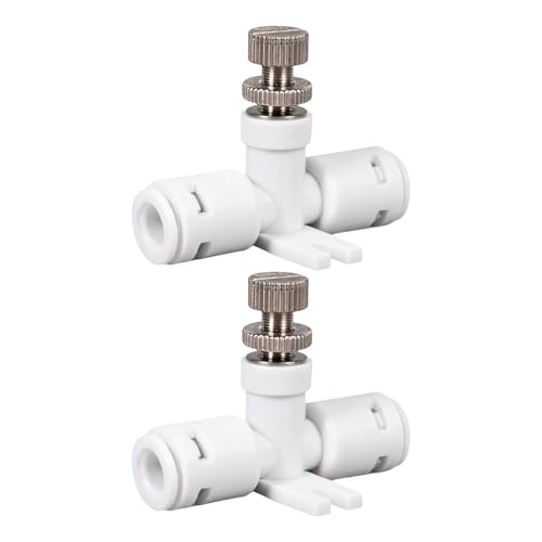 2 Stücke Leckdosenschlauch RO Wassergeschwindigkeit Controller Wasserfluss Controller Einstellen Der Ventile Anschlusszubehör Purification 2 Stücke Leckdosenschlauch RO Wassergeschwindigkeit Controller Wasserfluss Controller Einstellen Der Ventile Anschlusszubehör Purification von GKYQVE