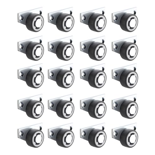 20 Prozent Schieberie Terrassen Türwalzen Set Heavy Dull Wheel Gummi Ersatzter Ersatzterstätte Türrad von GKYQVE