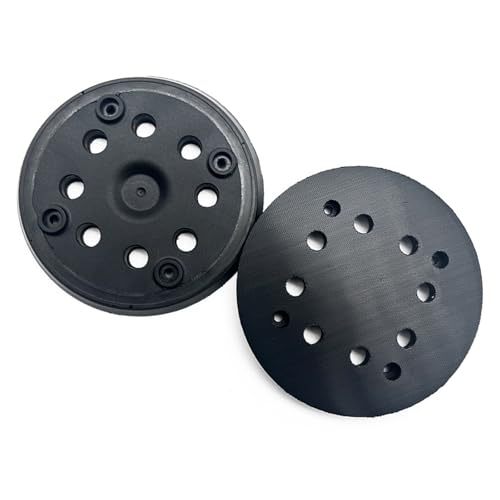 2pcs 8 Löcher Und 4 Augenschleifplatte Selbstklebend Strözendes Sandpapierpolierscheibenscheibenmaschine Schleifscheibenkleber Flocken Sandpapierpolieren Polieren von GKYQVE