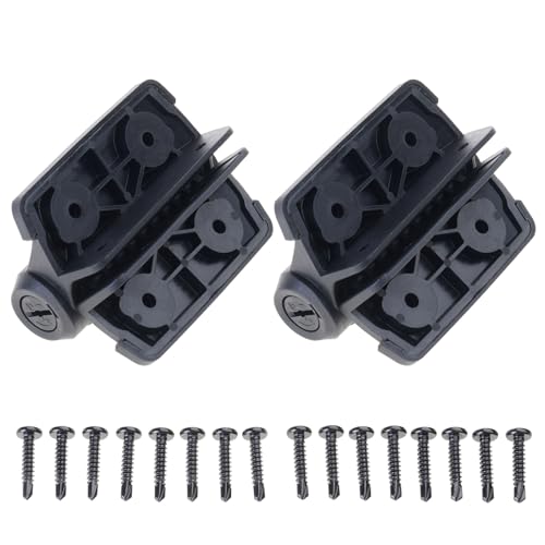 2pcs Heavy Duty Auto Closing Gate Scharniere Einstellbare Spannungsscharniere Wetterfeste Mit Kappen Einfache Einbau Von Holztoren von GKYQVE