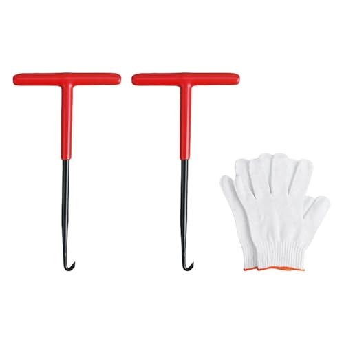 2pcs Motorradabgaberfeen Haken Installationshaken Werkzeug T Form Griffrohrabzieher Für Motorradrohrhaken von GKYQVE
