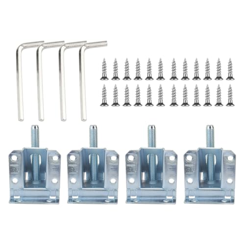4PCS Verstellbare Möbelschuh Metall Steigerung Set Hochleistungsbeinstütze Für Kleiderschränke Und Bücherregale Möbelreparaturzubehör 4PCS Verstellbare Möbelschuh Metall Steigerung Set Hochleistungsbeinstütze Für Kleiderschränke Und Bücherregale Möbelreparaturzubehör von GKYQVE