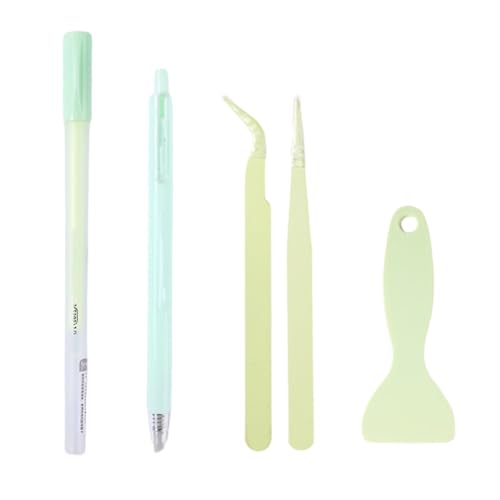 4PCs Mehrzweck Scrapbooking Handwerkswerkzeug Umfasst Kleber Applikator Spatel Ceramic Cutter Und Pinzetten Für Kunsthandwerkskeramikmarker Und Pinzetten Für Miniaturkunst 4PCs Mehrzweck Scrapbooking Handwerkswerkzeug Umfasst Kleber Applikator Spatel Ceramic Cutter Und Pinzetten Für Kunsthandwerkskeramikmarker Und Pinzetten Für Miniaturkunst von GKYQVE