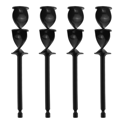 4pcs Hexs Shanks Epoxidharzen Mixer Farbe Rühre Stangenhelixs Bohranhaftung Elektrowerkzeugzubehör Zubehör Weich Resistentes Multifunktionales Rührer von GKYQVE