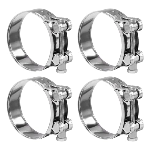 4pcs Multifunktionsstahlschlauchklemmen Resistente Klemmen Sichere Schlauchverbessere Für Automobil Und Haushaltsroste Resistent von GKYQVE
