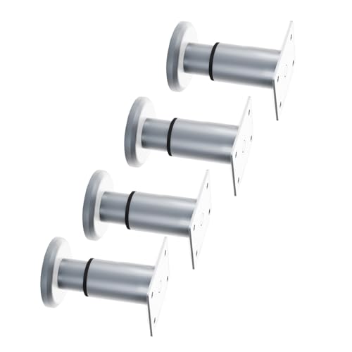 4pcs Verstellbare Teleskopschrank Bein Möbel Suport Füße Metall Runde Fuße Küchenschrank Beine Hardware Couchtisch Schreibtisch Couch Sofa Regale Kommode von GKYQVE