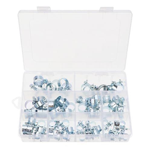 65pcs Kraftstoffen Injektionslinienschlauchklemmen Clip Rohr Sortiment Kits Für Automobil Landwirtschaftsanlagen Schlauch Set Geeignet von GKYQVE