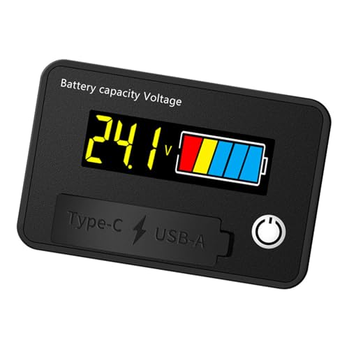 8-30-V Batterie Überwacht Digitale Kapazitätstesterauto Ladungsstufen Indikatoren Stromanzeige Strommesser 8-30-V Batterie Überwacht Digitale Kapazitätstesterauto Ladungsstufen Indikatoren Stromanzeige Strommesser von GKYQVE