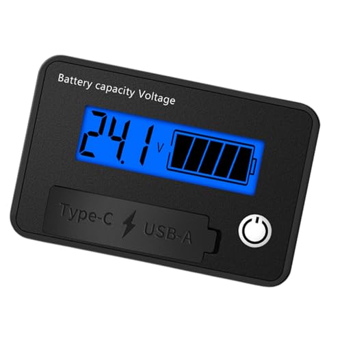 8-30-V Batterie Überwacht Digitale Kapazitätstesterauto Ladungsstufen Indikatoren Stromanzeige Strommesser 8-30-V Batterie Überwacht Digitale Kapazitätstesterauto Ladungsstufen Indikatoren Stromanzeige Strommesser von GKYQVE