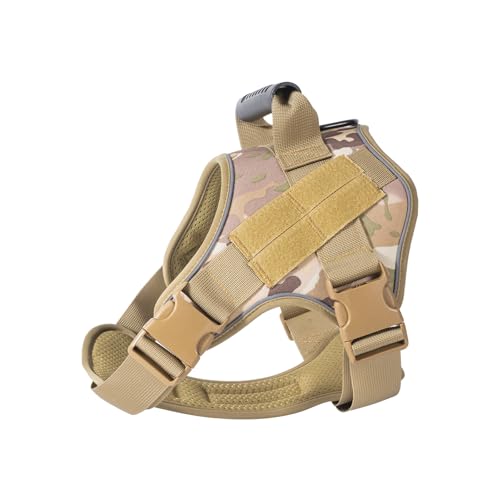 Atmungsfreie Einstellbare Hundekabelbaumtaktikweste Für Wandern Camping Täglich Spaziergänge Sicherstellen Sie Die Kontrolle Bequemer Trainingsausrüstungskabelbaum Für Den Außenbereich von GKYQVE