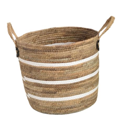 Bananenseilkorb Für Aufbewahrungswäsche Und Pflanzenausstellung Dekorativen Pflanzer Gewebte Kleidung Organizer Atmungsaktiv Bananenseilkorb Für Aufbewahrungswäsche Und Pflanzenausstellung Dekorativen Pflanzer Gewebte Kleidung Organizer Atmungsaktiv von GKYQVE