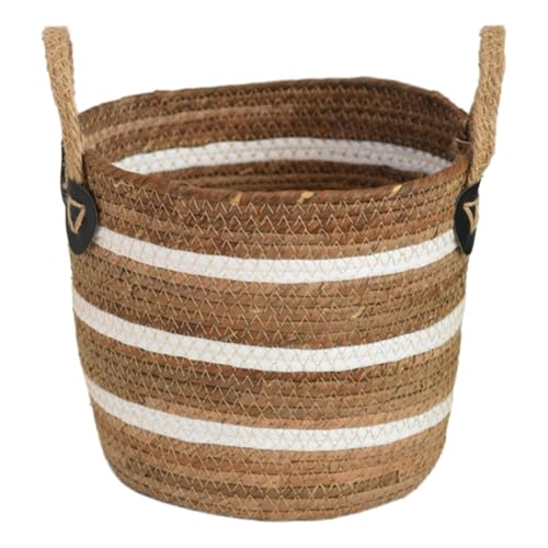 Bananenseilkorb Für Aufbewahrungswäsche Und Pflanzenausstellung Dekorativen Pflanzer Gewebte Kleidung Organizer Atmungsaktiv Bananenseilkorb Für Aufbewahrungswäsche Und Pflanzenausstellung Dekorativen Pflanzer Gewebte Kleidung Organizer Atmungsaktiv von GKYQVE