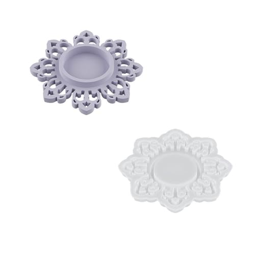 Blumenharzgussformen Hitzebeständige Silikonform Für Handgefertigte Kerzenstrainer Häuser Für Harzkunstblumen Scheibenkerzenschimmelformen Blumenharzgussformen Hitzebeständige Silikonform Für Handgefertigte Kerzenstrainer Häuser Für Harzkunstblumen Scheibenkerzenschimmelformen von GKYQVE