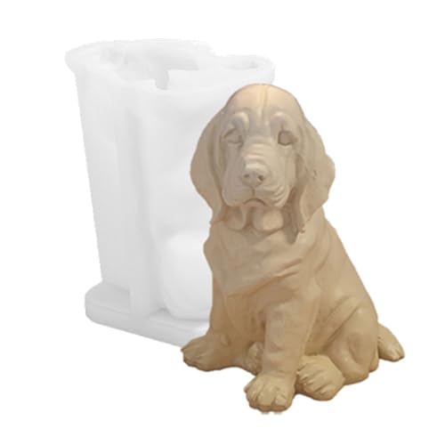 Detaillierte Silikonform für realistische Hundefiguren, Hundeskulpturen, Formen aus Silikon für Kunst und Backen Detaillierte Silikonform für realistische Hundefiguren, Hundeskulpturen, Formen aus Silikon für Kunst und Backen von GKYQVE