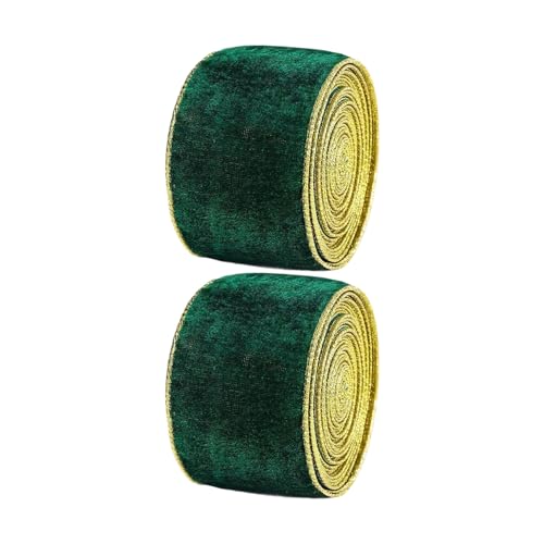 Doppel Roll Weihnachtsband Golden Ausgekleidete Finish Kollektion Für Baumverstärkung Und Saisonaler Goldbaum Doppel Roll Weihnachtsband Golden Ausgekleidete Finish Kollektion Für Baumverstärkung Und Saisonaler Goldbaum von GKYQVE