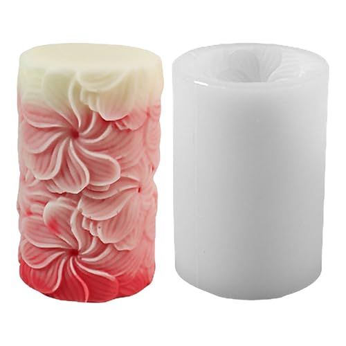 Elegante Blumen Silikonform Kerze Herstellung Formen Handgefertigtes Handwerk Versorgt Blumenskulptur Harz Bastel von GKYQVE