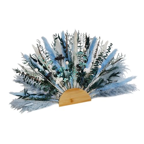 Elegante Lüfterform Pampasgräser Und Getrocknete Blumenschmuck Für Tischdekoration In Häusern Hochzeiten Und Büros Dekorative Tischstücke von GKYQVE