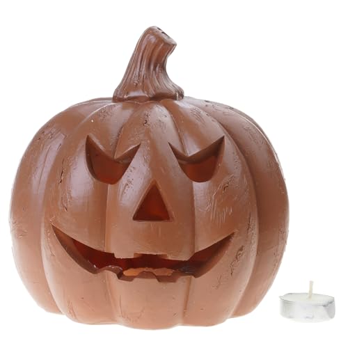 Festival Halloweens Dekorative Kürbislichtabdeckung Mit Weichen LED Leuchten Harzmaterialien Für Die Halloweens Party Dekoration Freien Festival Halloweens Dekorative Kürbislichtabdeckung Mit Weichen LED Leuchten Harzmaterialien Für Die Halloweens Party Dekoration Freien von GKYQVE