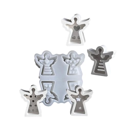 Flexible Silikonform Nachtlight Formen Kreative Projektform Silikon Textur Zum Erstellen Detaillierter Engelsdekorationen Engel Figurine von GKYQVE