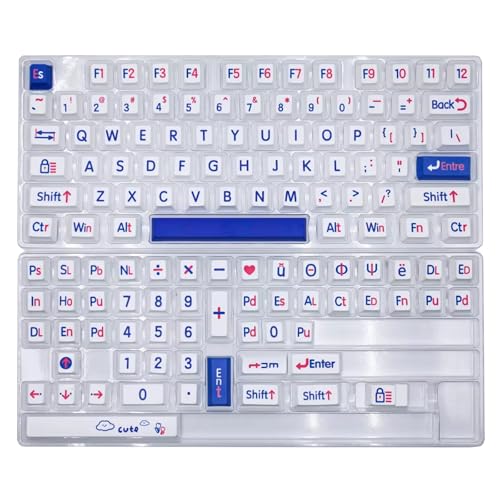 GKYQVE 125Keys Customizes KLEINS Blue Big Letter Keycaps PBTS Dye Sublimations Große Buchstabenschlüsselkaps Cover Für Mechanische Tastaturen Mechanische Tastaturen GKYQVE 125Keys Customizes KLEINS Blue Big Letter Keycaps PBTS Dye Sublimations Große Buchstabenschlüsselkaps Cover Für Mechanische Tastaturen Mechanische Tastaturen von GKYQVE