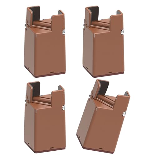 4PCS Möbel Erhöhen Die Fußblockbettbett Mit Verstellbares Beinbett Mit Schraubenklemme Leicht Zu Installieren 4PCS Möbel Erhöhen Die Fußblockbettbett Mit Verstellbares Beinbett Mit Schraubenklemme Leicht Zu Installieren von GKYQVE