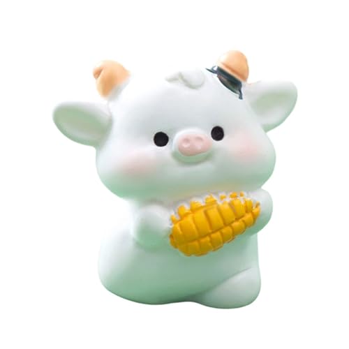 GKYQVE Cartoon Kuh Figur Tiermodell Kleine Landschaft Wohndekoration Miniaturgarten Skulpturen Dekoration Zubehör GKYQVE Cartoon Kuh Figur Tiermodell Kleine Landschaft Wohndekoration Miniaturgarten Skulpturen Dekoration Zubehör von GKYQVE