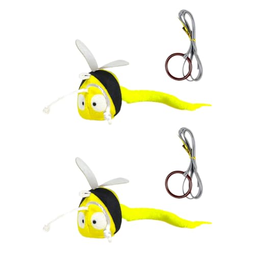 GKYQVE Chirping Toy Sound Kaut Für Kätzchen Zahne Form Chirping Katzen Teaser Spielzeug von GKYQVE