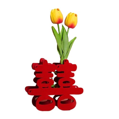GKYQVE Doppel Glück Charakter Ornament Chinesische Hochzeits Glück Charakter Dekoration Mit Künstlicher Für Hochzeit Traditionelle Chinesisch von GKYQVE