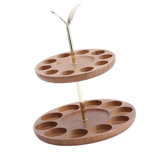 GKYQVE Effiziente Weinorganisatoren Glashalter Tabletop Display Rack Tisch Aufbewahrungsständer Modetasse Weinflasche Weinflasche von GKYQVE