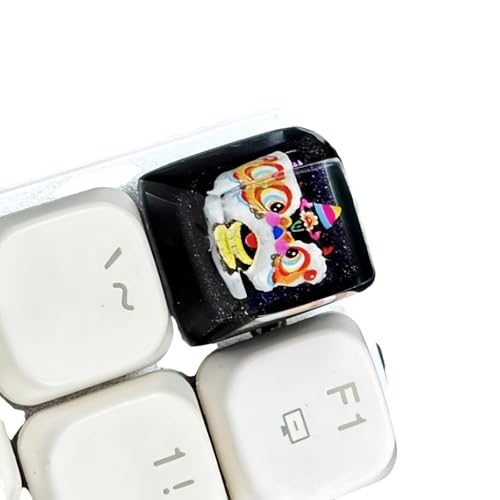GKYQVE Einzigartige Handgefertigte Transucents Harzschlüsselkap Mit Herkömmlichen Dragon Tanzdetails Für Mechanische Tastaturen Harzschlüsselcap GKYQVE Einzigartige Handgefertigte Transucents Harzschlüsselkap Mit Herkömmlichen Dragon Tanzdetails Für Mechanische Tastaturen Harzschlüsselcap von GKYQVE