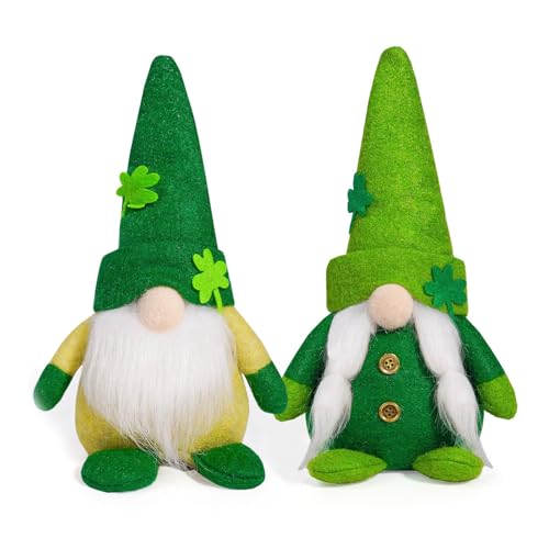 GKYQVE Elegante Gesichtslose Puppen Zeigen Dekoration Einzigartige Gesichtslose Puppen Dekore Figur Für Home and Office Festival Ornament Patrick's Day Party von GKYQVE
