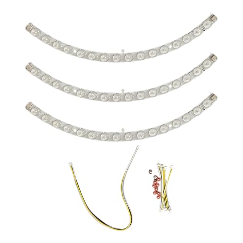 GKYQVE Ersatz Deckenleuchte Mit Integrierter Lüfter 3 Temperatureinstellungen Geräuschreduktion Design Kunststoff Textur DREI Ton LED Deckenlampe von GKYQVE