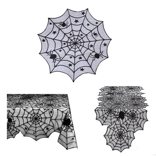 GKYQVE Halloween Dekoration Waschbarer Tischabdecklampe Für Mantel Essschreibtisch Themen Tischläufer Lampenschatten Stoff Dekorationen von GKYQVE
