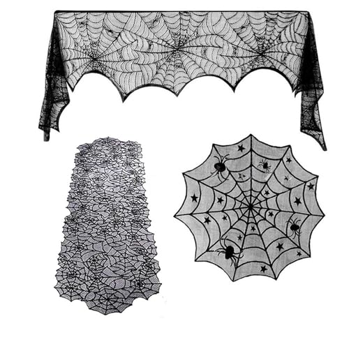 GKYQVE Halloween Dekoration Waschbarer Tischabdecklampe Für Mantel Essschreibtisch Themen Tischläufer Lampenschatten Stoff Dekorationen von GKYQVE