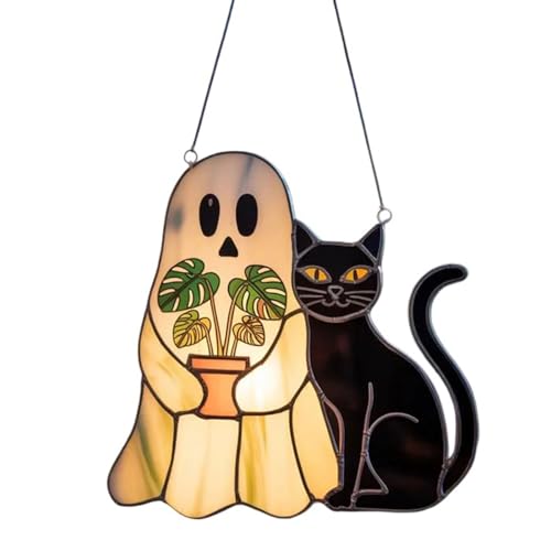 GKYQVE Halloweens Thematische Fenster Hängende Ornamente Kreative Geisterhafte Kürbisse Fledermausdekoration Für Innen Und Dekoration Freien Halloweens Shop Fensterausstellungen GKYQVE Halloweens Thematische Fenster Hängende Ornamente Kreative Geisterhafte Kürbisse Fledermausdekoration Für Innen Und Dekoration Freien Halloweens Shop Fensterausstellungen von GKYQVE