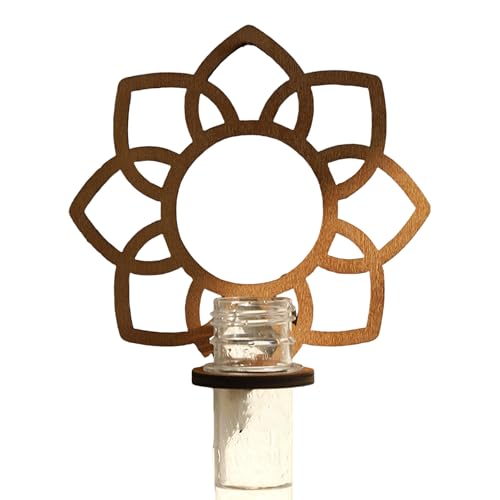 GKYQVE Holz Eckregale Blumen Wandereck von GKYQVE