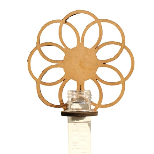 GKYQVE Holz Eckregale Blumen Wandereck von GKYQVE