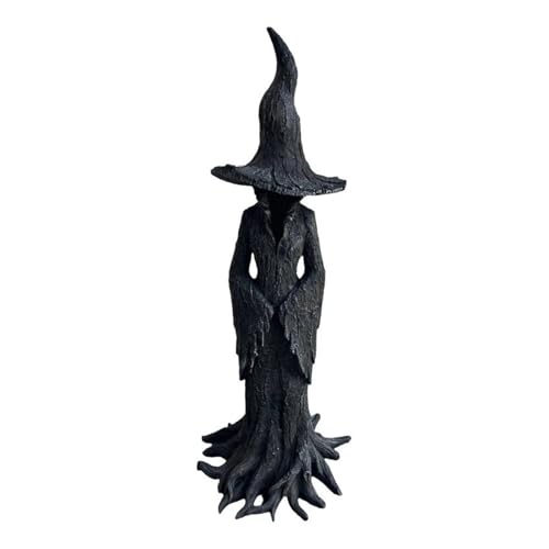 GKYQVE Künstlerische Hexenskulptur Haltbarkeit Harz Statue Saisonale Dekorationen Für Tischplatten Oder Fensterbrett Dekore Halloween Home Statue von GKYQVE