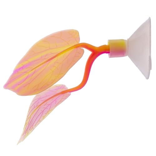 GKYQVE Künstliche Blätter Dekorative Pflanze Farbenfrohe Blatt Dekore Für Schildkrötenpanzer Ornamente Blumen Für Terrariumaquariumdekorationen Pflanze GKYQVE Künstliche Blätter Dekorative Pflanze Farbenfrohe Blatt Dekore Für Schildkrötenpanzer Ornamente Blumen Für Terrariumaquariumdekorationen Pflanze von GKYQVE