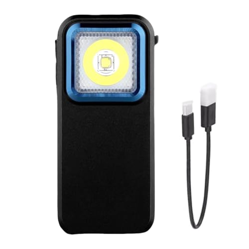 GKYQVE LED Kleine Taschenlampe 300 Lm Wiederaufladbare Taschenlampen Tragbarer Taschenleuchten Für Camping Running Lighting Clip von GKYQVE