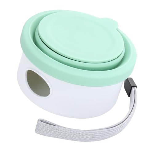 GKYQVE Mehrnutzung Pet Bowl Für Kleine Hunde Katzen Weiche Reiseschale Futter Und Wasserklappfuttertasse Freien von GKYQVE