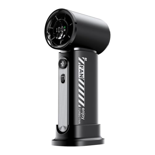 GKYQVE Multifauntal Handheld Lüfter Digital Display Cooling Lüfter 3600mAh ABS Textur Geeignet Für Reisebüro Und Outdoor Verwenden GKYQVE Multifauntal Handheld Lüfter Digital Display Cooling Lüfter 3600mAh ABS Textur Geeignet Für Reisebüro Und Outdoor Verwenden von GKYQVE