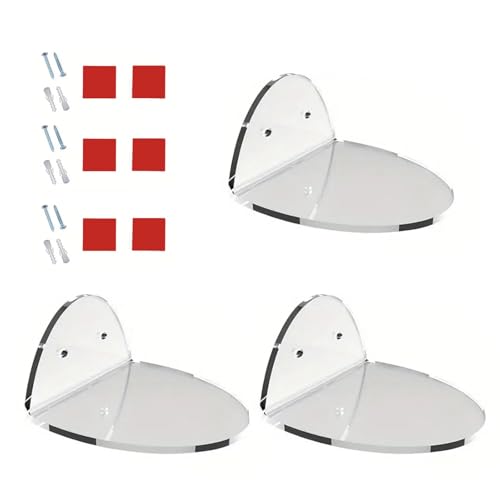 GKYQVE Multipurpose Robuste Acryl Wandlagerständer Für Babyphautmonitore Und Überwachungskameras Klare Designs Babyponitore Wandmontage von GKYQVE