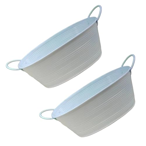 GKYQVE Ovaler Pflanzer Blumentöpfe Behälter Mit Doppelganden Ideal Für Home Ehery Plant Dekoration Innengarten Freien Ohne Drainage Hole Pflanzer GKYQVE Ovaler Pflanzer Blumentöpfe Behälter Mit Doppelganden Ideal Für Home Ehery Plant Dekoration Innengarten Freien Ohne Drainage Hole Pflanzer von GKYQVE