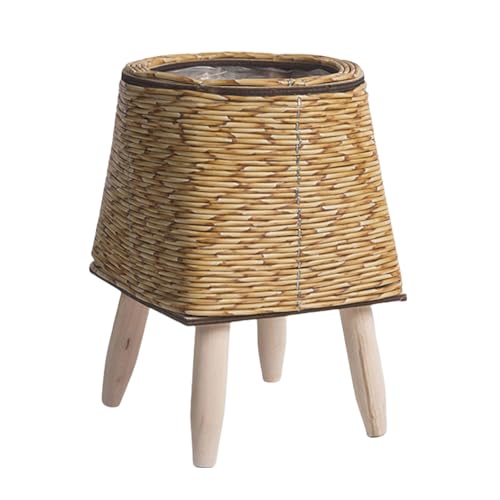 GKYQVE Rattan Weaving Plant Pots Container Handgewebte Pflanzenabdeckungen Leckschutz Gartenbehälter Für Künstliche Rattan Pflanzer Freien GKYQVE Rattan Weaving Plant Pots Container Handgewebte Pflanzenabdeckungen Leckschutz Gartenbehälter Für Künstliche Rattan Pflanzer Freien von GKYQVE
