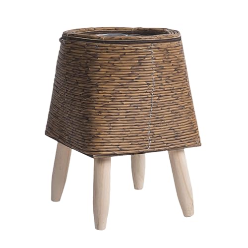 GKYQVE Rattan Weaving Plant Pots Container Handgewebte Pflanzenabdeckungen Leckschutz Gartenbehälter Für Künstliche Rattan Pflanzer Freien GKYQVE Rattan Weaving Plant Pots Container Handgewebte Pflanzenabdeckungen Leckschutz Gartenbehälter Für Künstliche Rattan Pflanzer Freien von GKYQVE