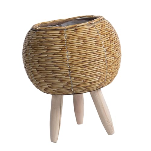 GKYQVE Rattan Weaving Plant Pots Container Handgewebte Pflanzenabdeckungen Leckschutz Gartenbehälter Für Künstliche Rattan Pflanzer Freien GKYQVE Rattan Weaving Plant Pots Container Handgewebte Pflanzenabdeckungen Leckschutz Gartenbehälter Für Künstliche Rattan Pflanzer Freien von GKYQVE