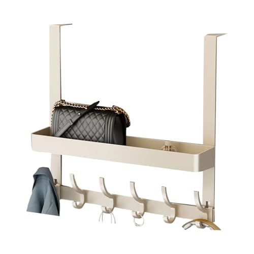 GKYQVE Raum Effizient Über Türhänger Nonslip Haken Korrosions Resistente Metalldesign Für Wohnheimstallschrankzubehör Speicher Über Den Türhaken Bohrer GKYQVE Raum Effizient Über Türhänger Nonslip Haken Korrosions Resistente Metalldesign Für Wohnheimstallschrankzubehör Speicher Über Den Türhaken Bohrer von GKYQVE